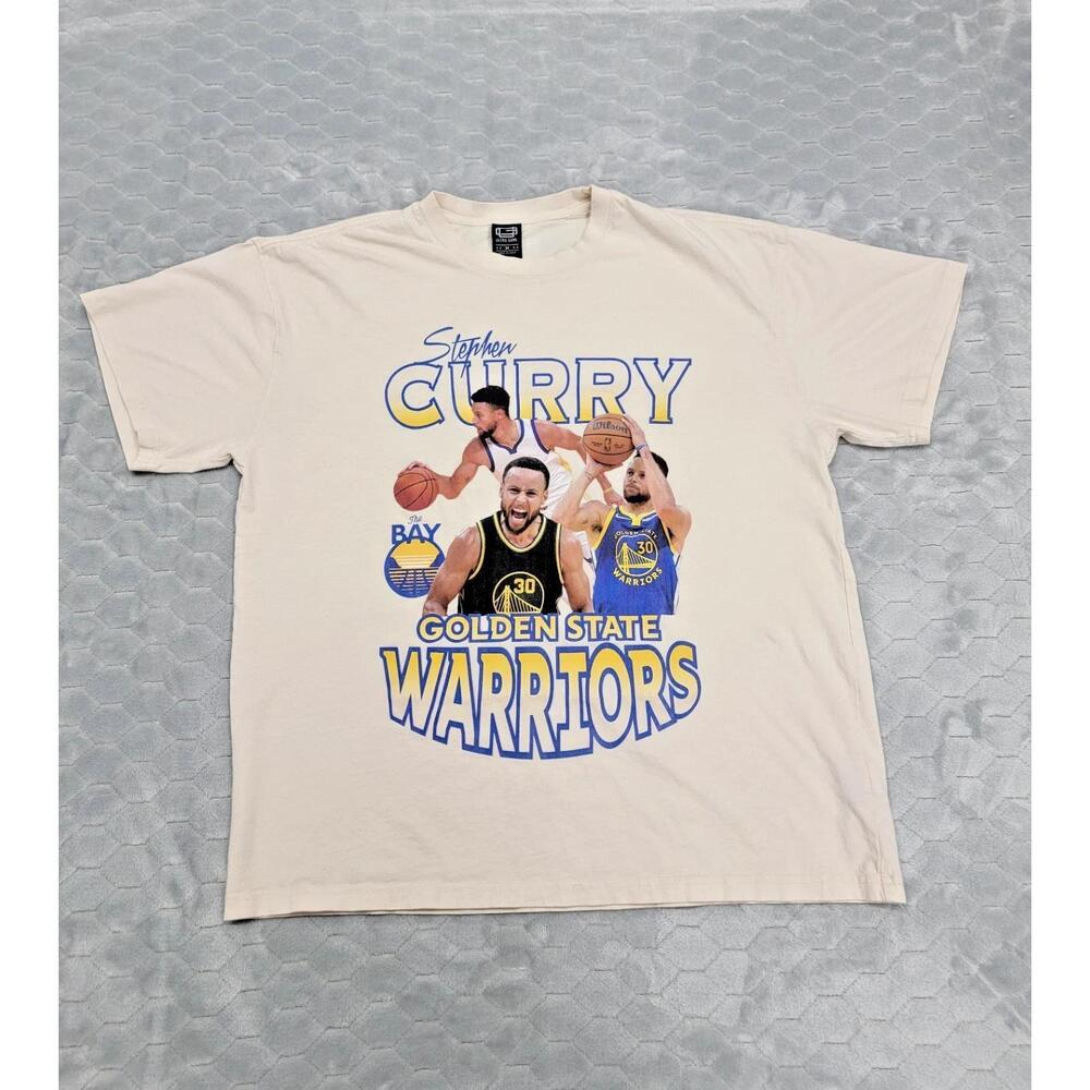 Ultra Game Stephen Curry Golden State Warriors Shirt Mens Medium Nba Basketball